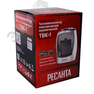 Тепловентилятор ТВК-1 Ресанта (67/2/3) - фото 6