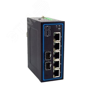 Коммутатор неуправляемый 7 портов, 1х10/100/1000BaseT, 1000Base-F SFP, 100/1000BaseTX SFP, 4xPoE (1P1EHG73070002G) - фото 3