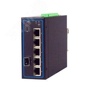 Коммутатор неуправляемый  6 портов, 5х10/100/1000BaseT, 100/1000Base-F SFP (1P1EHG73060001G) - Atop