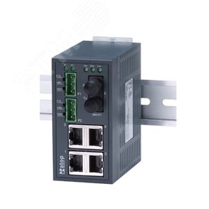 Коммутатор неуправляемый 5 портов, 4х10/100BaseTX, одномодовый SC разъем (1P1EH2005FS001G) - Atop