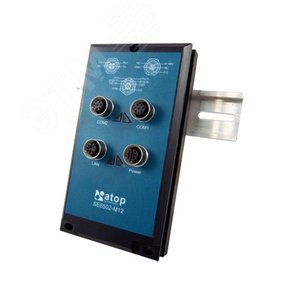 Сервер SE8502-M12 терминалов 2 порта, M12, IP68 (1P1SE8502M1216G) - Atop