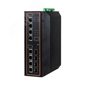 Коммутатор EHG7512-8PoE-410GSFP управляемый, 12 портов, 8PoE, 4х10G SFP (1P1EHG75120001G) - Atop