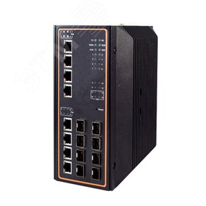 Коммутатор EHG7516-8PoE-4SFP-410GSFP управляемый, 16 портов, 8PoE (1P1EHG75160006G) - Atop