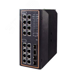 Коммутатор EHG7520-8PoE-410GSFP управляемый, 20 портов, 8PoE, 4х10G SFP (1P1EHG75200003G) - Atop
