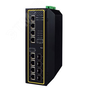 Коммутатор EHG7612-8PoE-410GSFP управляемый, (L3) 12 портов, 8PoE, 4х10G SFP (1P1EHG76120001G) - Atop
