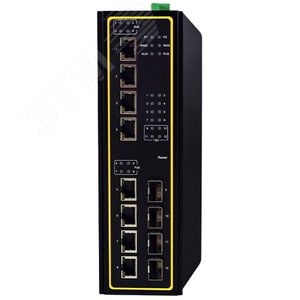 Коммутатор EHG7612-8PoE-410GSFP управляемый, (L3) 12 портов, 8PoE, 4х10G SFP (1P1EHG76120001G) - фото 2