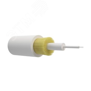 Кабель оптический simplex. G.657.A1. 3.0mm. LSZH. белый - NTSS