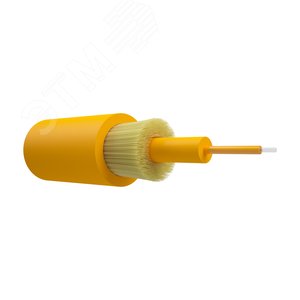 Кабель оптический премиум. simplex. G.652.D. 3.0mm. LSZH. жёлтый (NTSS-FOC-SPC-PM-G.652.Dх1-3.0-LSZH-YL) - NTSS