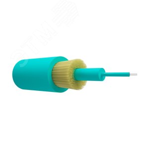 Кабель оптический премиум. simplex. ОМ3 50-125. 3.0mm. LSZH. аква (NTSS-FOC-SPC-PM-ОМ3 50 -125 х1-3.0-LSZH-AQ) - NTSS