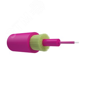Кабель оптический премиум. simplex. ОМ4 50-125. 3.0mm. LSZH. маджента (NTSS-FOC-SPC-PM-ОМ4 50 -125 х1-3.0-LSZH-MG) - NTSS