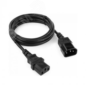 Шнур питания NTSS для БРП IEC 60320 C13 - IEC 603 20 C14. 3х1.0. 1.8 м. ГОСТ - NTSS