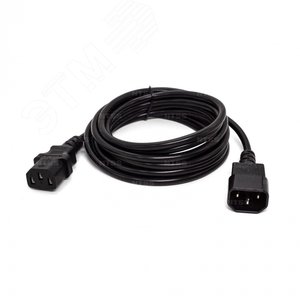 Шнур питания NTSS для БРП IEC 60320 C13 - IEC 603 20 C14. 3х1.0. 3 м. ГОСТ - NTSS