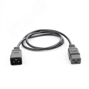 Шнур питания NTSS для БРП IEC 60320 C19 - IEC 603 20 C20. 3х1.0. 1.8 м. ГОСТ - NTSS