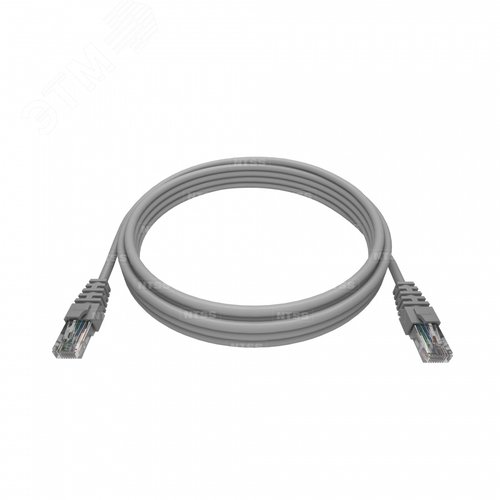 Патч-корд RJ458P8C, T568B UTP 6 кат литой, 05 метров, LSZH, красный - NTSS