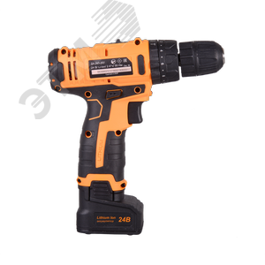 Дрель-шуруповерт аккумуляторная ударная ДА-24Л-2кУ (2,0 А/ч) 4