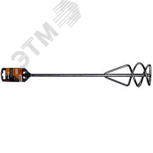 Насадка - миксер оцинкованная 400х80 мм SDS plus - ВИХРЬ