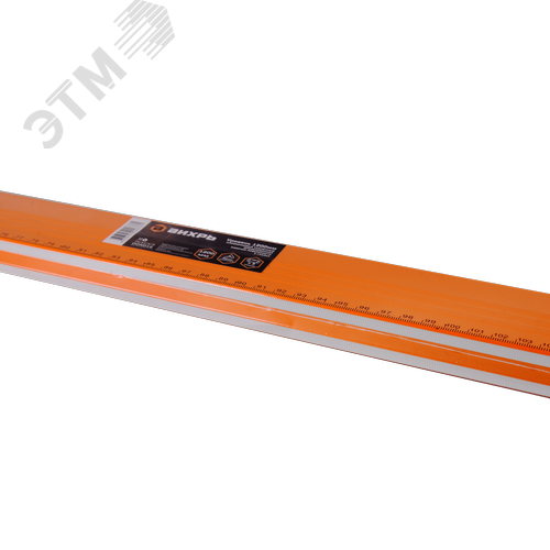 Уровень алюминиевый 1200мм фрезерованный 3 глазка 4