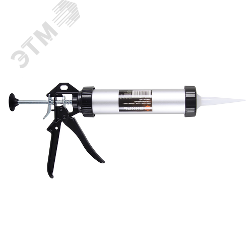 Пистолет для герметика алюминиевый закрытый 3