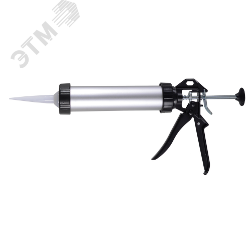 Пистолет для герметика алюминиевый закрытый 2
