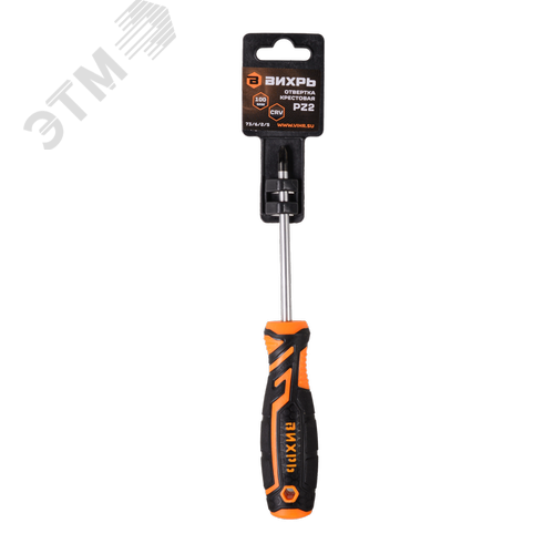 Отвертка крестовая PZ2 100 мм