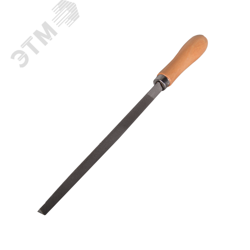 Напильник 200 мм трехгранный деревянная рукоятка