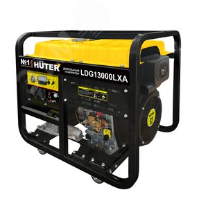 Электрогенератор дизельный LDG 13000LXА - HUTER, артикул 64/2/10