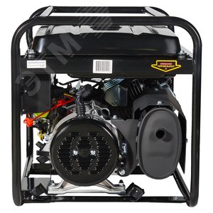 Генератор бензиновый DY6500LX с колёсами и аккумулятором 3