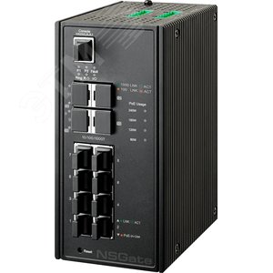Коммутатор неуправляемый NIS-3500-3412PGE         (63PG0804) (NIS-3500-3412PGE (63PG0804)) - NSGate