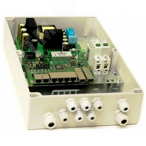 Коммутатор управляемый уличный L2 6 портов RJ45/SFP 10 100 Мб/с PoE 160Вт - TFortis