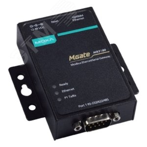 Преобразователь протоколов Modbus RTU-Modbus TCP  Mgate MB3180 - NO NAME