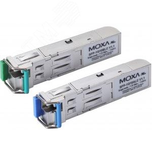 SFP-модуль 1000BaseFX для передачи под одной жиле (WDM-B), 10 км. Работает в паре с модулем         SFP-1G10ALC-T. (SFP-1G10BLC-T) - MOXA