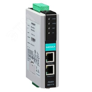 Преобразователь протоколов Modbus RTU-Modbus TCP  Mgate MB3170 (Mgate MB3170) - MOXA