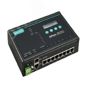 Сервер 8-портовый асинхронный                      RS-232/422/485 в Ethernet, RJ45, настольный NPort5650-8-DT-J (RS-232/422/485) - NO NAME
