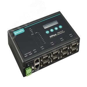 Сервер NPort 5650-8-DT 8 Port RS-232/422/485 desktop device server DB9 12~48 VDC (NPort 5650-8-DT) - NO NAME