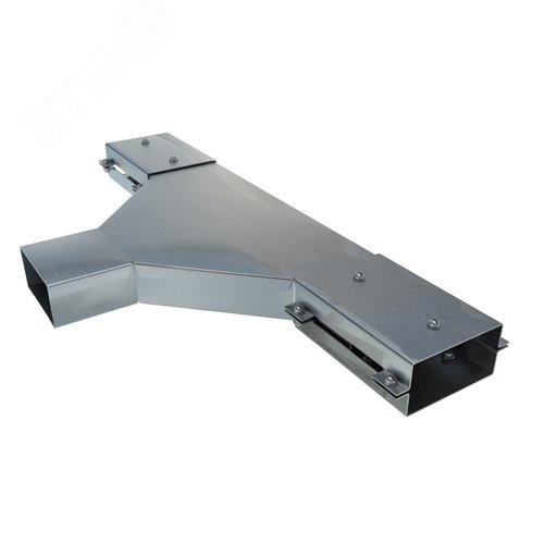 Короб тройниковый  У1110 200х100 УТ1,5, оцинкованный лист, S1,0