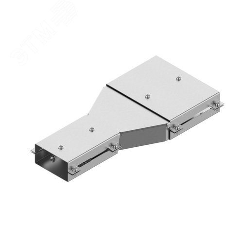 Короб переходной по ширине У1120 100-200х100 УТ1,5, оцинкованный лист, S1,5 - Завод ЭМИ Курган