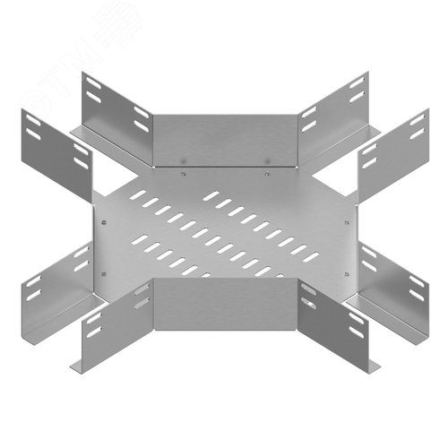 Лоток крестообразный перфорированный КМ 75х65 У3 окрашенный S1,5