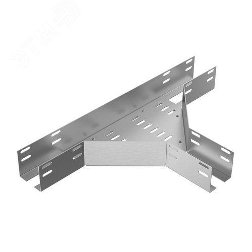 Лоток тройниковый перфорированный ОТ 200х65 УТ1,5 оцинкованный лист S1,0