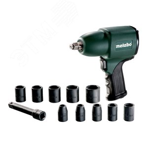 Пневматические винтоверты DSSW 360 Set 1/2‘‘ 604118500 - Metabo