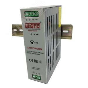 Блок питания 120W/24V/DIN (4005) - Faraday