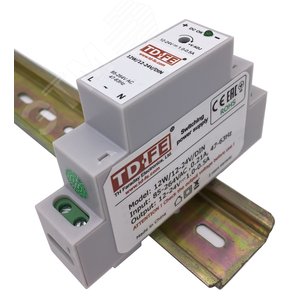 Блок питания 12W/12-24V/DIN (4001) - Faraday