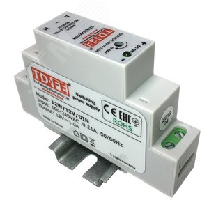 Блок питания 12W/12V/DIN (4001-1) - Faraday