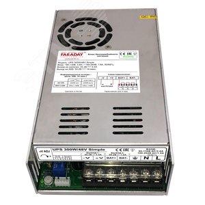Блок питания UPS 300W/48V Simple (2009) - Faraday