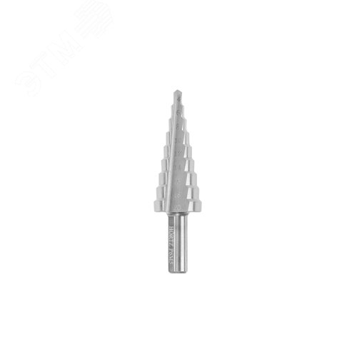 Сверло ступенчатое 4-20 ст.9 (dхв=8,0, Р6М5) (4,6,8,10,12,14,16,18,20) - Hortz