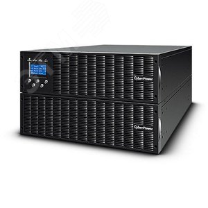 Источник бесперебойного питания Online OLS Rack 6000Ва/5400Вт фазы 1/1 6 мин Rack клемма USB, SNMP (OLS6000ERT6UM) - CyberPower