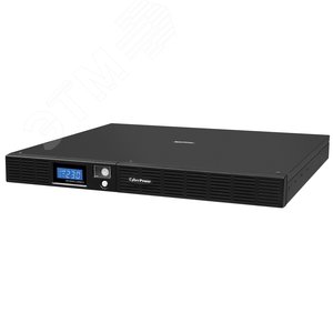 Источник бесперебойного питания line-interactive OR 1000Ва/600Вт фазы 1/1 4 мин Rack IEC C13 USB, SNMP (OR1000ERM1U/OR1000ELCDRM1U) - CyberPower