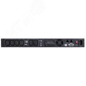 Источник бесперебойного питания line-interactive OR 1000Ва/600Вт фазы 1/1 4 мин Rack IEC C13 USB, SNMP (OR1000ERM1U/OR1000ELCDRM1U) - фото 2