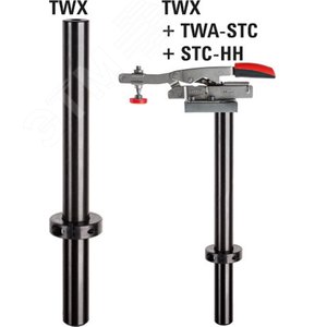 Удлинитель для быстрозажимных устройств, d 16 мм, для TW16A-STC / TW16VAD / TWVAD (BE-TW16X) - BESSEY