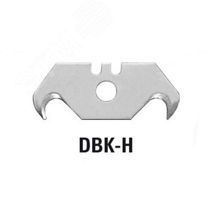 Лезвия запасные крючкообразные для ножей DBK, 10 шт в упаковке (ER-DBK-H) - BESSEY