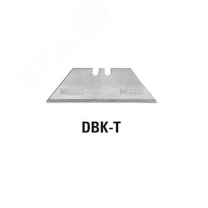 Лезвия запасные трапециевидные для ножей DBK, 10 шт в упаковке - BESSEY